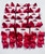 RED SATIN DIAMOND SETS