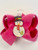 FUZZY PINK SNOWMAN