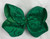 Glittery Emerald Swirl
