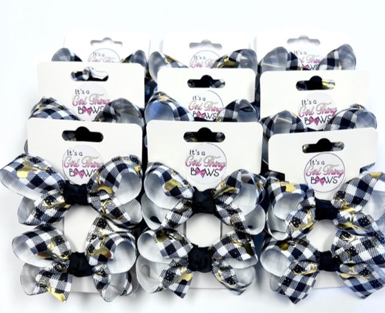 WHITE BUFFALO SETS WITH GOLD DEER 