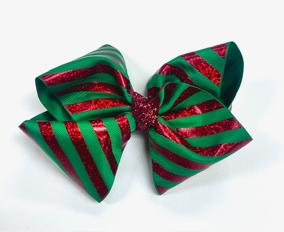 GREEN and RED STRIPES