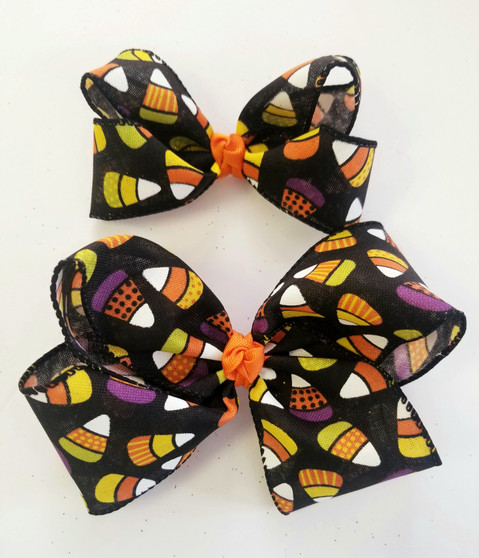 Black with Candy Corn