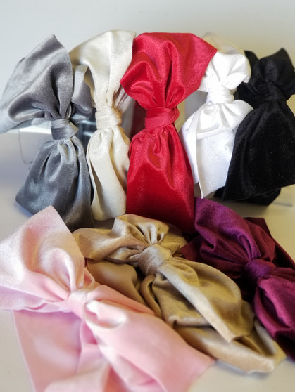Velour Messy Headbands