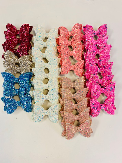 3" Diva  Glitter Bow
