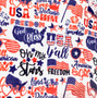 LAND OF THE FREE- MESSY HEADBAND