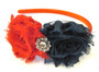4TH Shabby Flower Headband