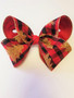 Buffalo Plaid with Gold Trees