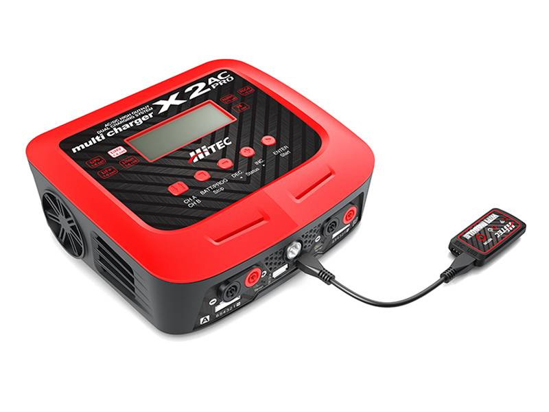 Hitec X2-Pro 2 Port AC/DC Multi-Charger - SkyDronesUSA