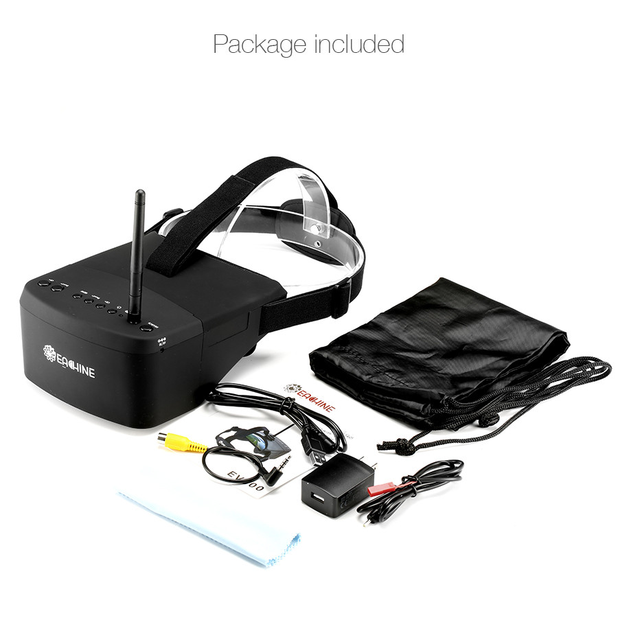 Eachine EV800 5.8G FPV VR Goggles | SkyDronesUSA