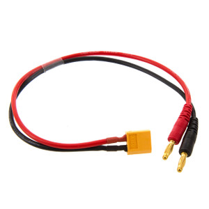 Venom XT60 Male Battery to Battery Charger Adapter Plug - 14AWG