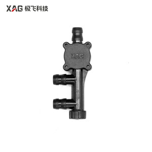 XAG P100 Pro 3-Way Tube Fitting w/Pulsation Damper (05-002-017490