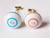 1pair FPV 5.8Ghz High Gain Clover 3 Blade Transmitter w/ 4 Blade Receiving Mushroom RP-SMA 90 Degree Male Antenna Set
