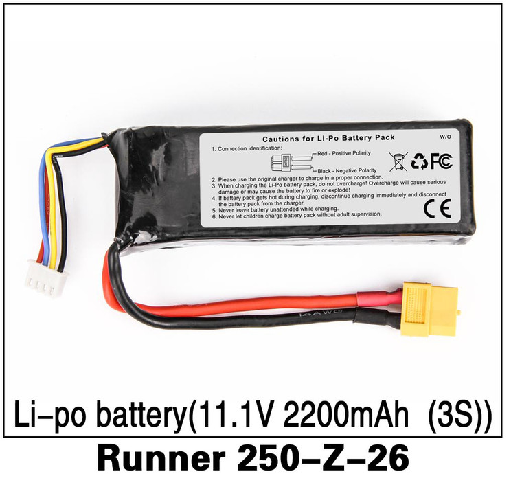 Walkera Runner 250 Li-po Battery Runner 250-Z-26