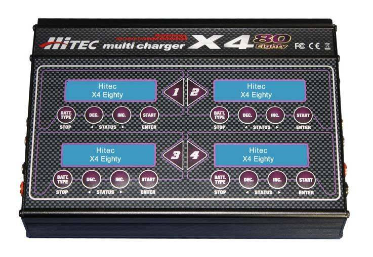 Hitec X4-Eighty Four Port DC/DC Multi-Charger - SkyDronesUSA