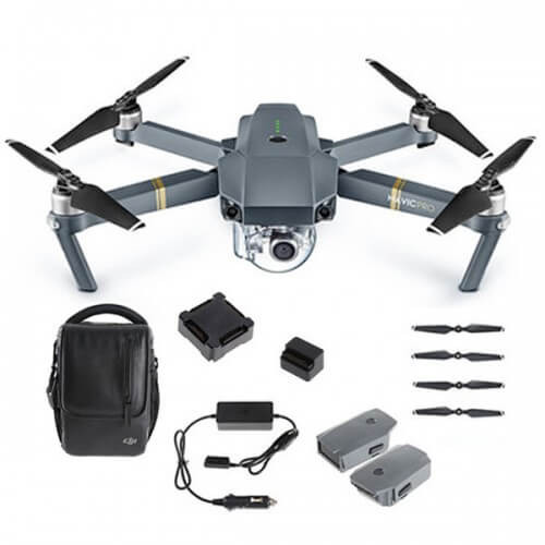 DJI Mavic Pro Fly More Combo Aerial Drone