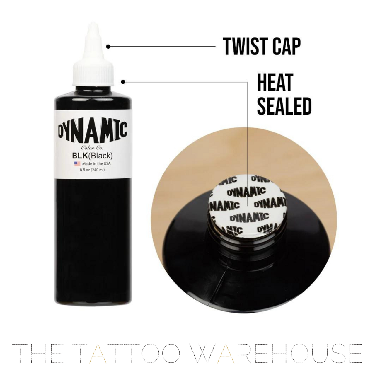 Dynamic Triple Black Tattoo Ink 8oz  Walmartcom