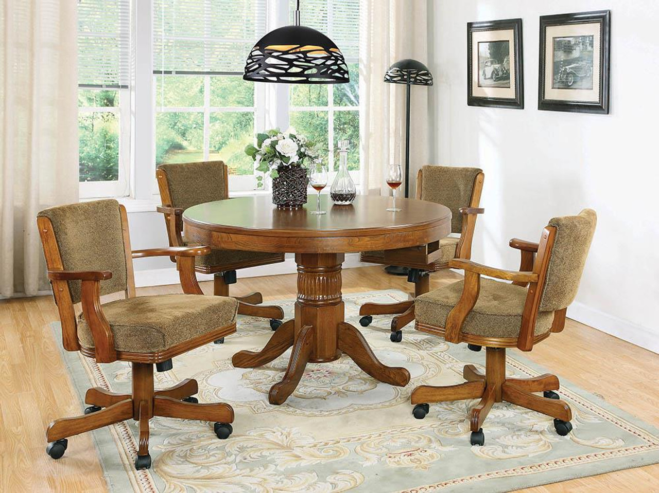 BASIC TRE oak dining room and kitchen table