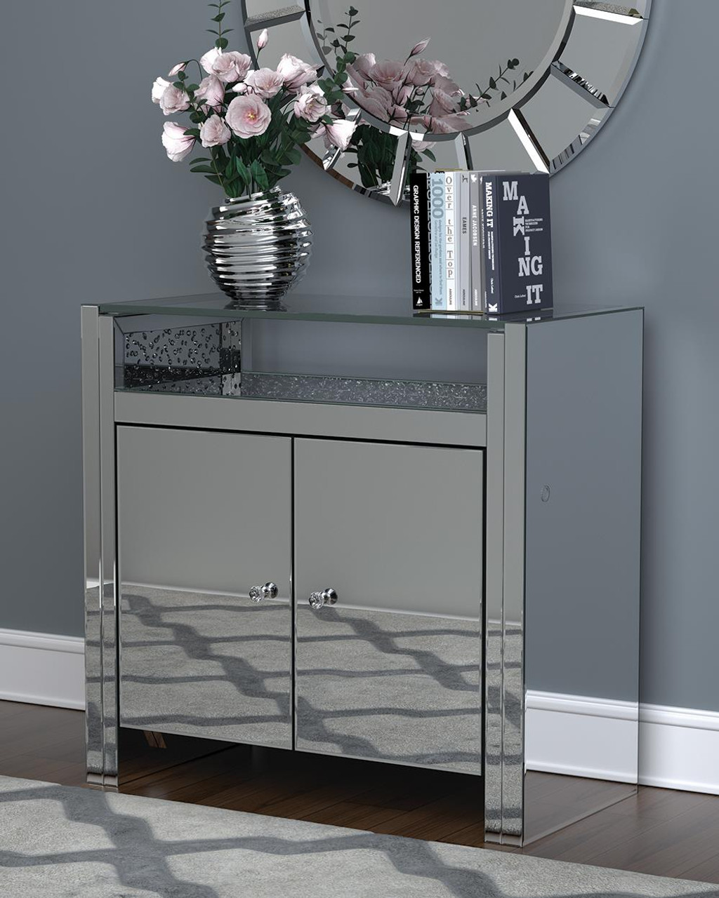 2 door clearance accent table