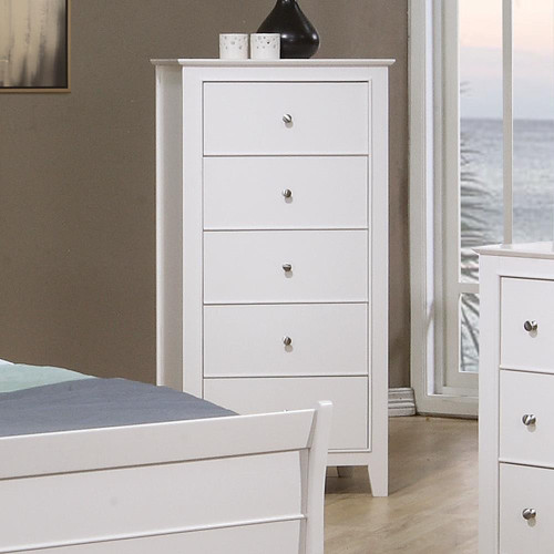 Selena 3-drawer Computer Desk Storage Cream White – JB's Furniture