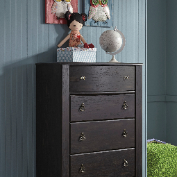 The Franco Collection - 2-drawer Nightstand With Pull Out Tray Burnished  Oak - 200972 at Jaxco Mattress Store in Jacksonville, FL.