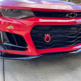 ZL1 Addons Front Premium Stealth Tow Hook, Red (2016-2018 Camaro &  2019-2024 Camaro SS & 2019-2024 Camaro ZL1)