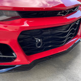 ZL1 Addons Front Premium Stealth Tow Hook, Black (2016-2018 Camaro &  2019-2024 Camaro SS & 2019-2024 Camaro ZL1)