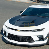 EOS Front Bumper Side Canards, Gloss Black (2016-2018 Camaro SS)