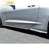 EOS T6 Side Skirts, Carbon Fiber (2016-2024 Camaro)