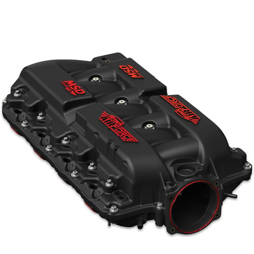 MSD Atomic AirForce Intake Manifold, Red Lettering (2014-2015 Camaro Z28)