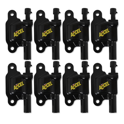 Accel SuperCoil Ignition Coils, Black (2010-2015 Camaro SS, 2012-2015 Camaro ZL1, & 2014-2015 Camaro Z28)