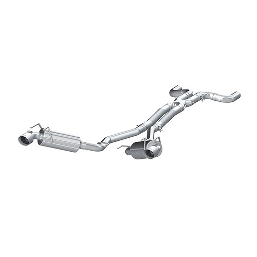 MBRP Armor Plus Street Cat-Back Exhaust System, Polished Tips (2010-2015 Camaro V6)