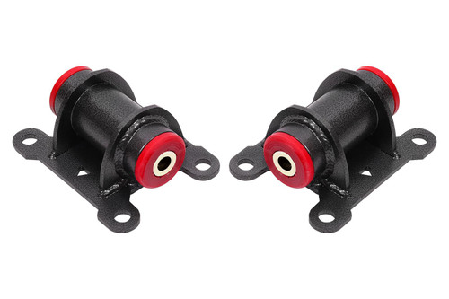 BMR Motor Mount Kit, Poly Bushings, Black Hammertone (1998-2002 Camaro SS)