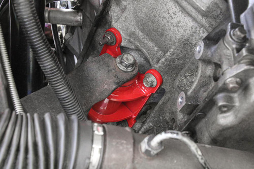 BMR Motor Mount Kit, Poly Bushings, Black Hammertone (1998-2002 Camaro SS)