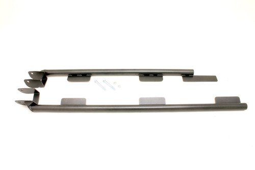 BMR Subframe Connectors, Weld-On, Tubular, Black Hammertone (1993-1997 Camaro Convertible)