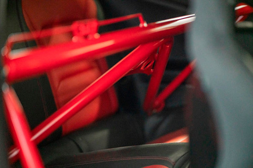 BMR Harness Bar, Black Hammertone (2016-2024 Camaro)