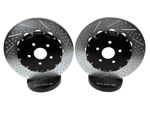 Baer Brakes Eradispeed +, 2-Piece, Rear Rotors (2010-2015 Camaro SS, 2013-2015 Camaro SS/1LE, & 2012-2015 Camaro ZL1)