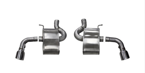 Corsa XTREME Axle-Back Exhaust, Polished Dual Tips (2016-2024 Camaro SS & 2017-2024 Camaro ZL1)