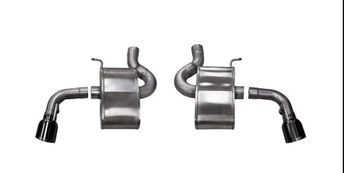 Corsa XTREME Axle-Back Exhaust, Black Dual Tips (2016-2024 Camaro SS & 2017-2024 Camaro ZL1)