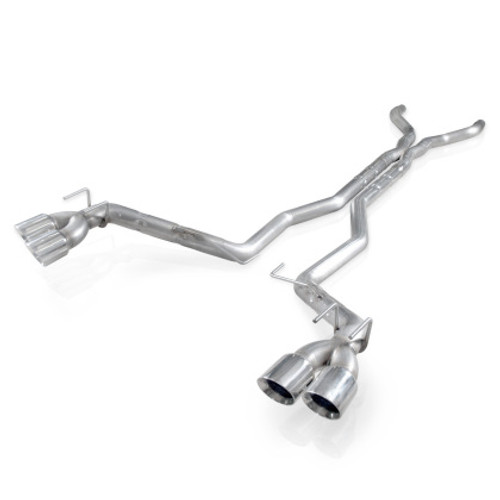 Stainless Works Chambered Round Cat-Back Exhaust, Polished Tips, Factory Connect (2012-2015 Camaro ZL1, 2013-2015 Camaro SS/1LE & 2014-2015 Camaro Z28)
