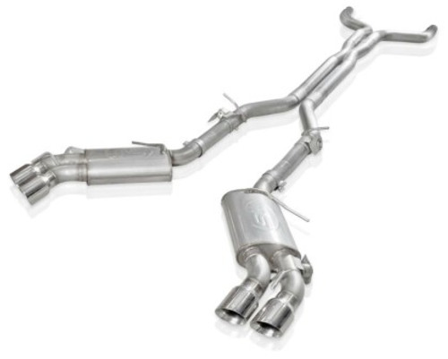 Stainless Works Redline Cat-Back Exhaust, Polished Quad Tips (2016-2024 Camaro SS w/Manual Transmission & 2017-2024 Camaro ZL1)