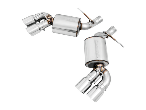 AWE Touring Edition Axle-Back System, Chrome Silver Quad Tips (2016-2024 Camaro SS & 2017-2024 Camaro ZL1)