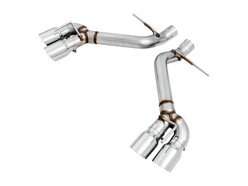 AWE Track Edition Axle-Back System, Chrome Silver Quad Tips (2016-2024 Camaro SS & 2017-2024 Camaro ZL1)