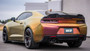 Borla S-Type Axle-Back Exhaust, Quad Carbon Fiber Black Tips, Retains NPP (2016-2024 Camaro SS & 2017-2024 Camaro SS/1LE w/NPP Valves)