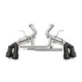 Mishimoto Race Axle-Back Exhaust System, Quad Black Tips (2016-2024 Camaro SS)