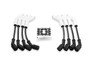 ACCEL Ceramic Boot Spark Plug Wire Set, White (2010-2024 Camaro SS, 2012-2024 Camaro ZL1, & 2014-2015 Camaro Z28)