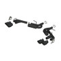 MBRP Armor BLK Race Axle-Back Exhaust System, Black Quad Tips (2016-2024 Camaro 2.0T & 2016-2024 Camaro V6)