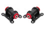 BMR Motor Mount Kit, Poly Bushings, Black Hammertone (1998-2002 Camaro SS)