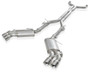 Stainless Works Redline Cat-Back Exhaust, Polished Quad Tips (2016-2024 Camaro SS w/Manual Transmission & 2017-2024 Camaro ZL1)