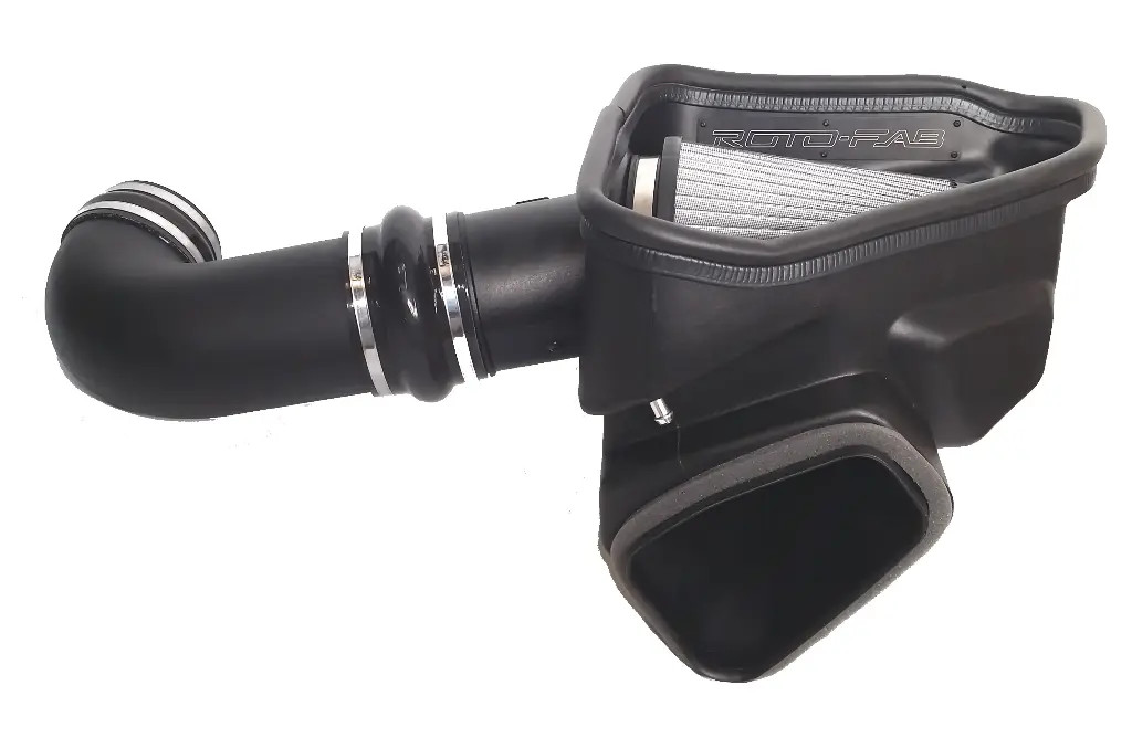 Roto-Fab Cold Air Intake, Dry Filter w/Sound Tube Delete (2016-2024 Camaro SS)