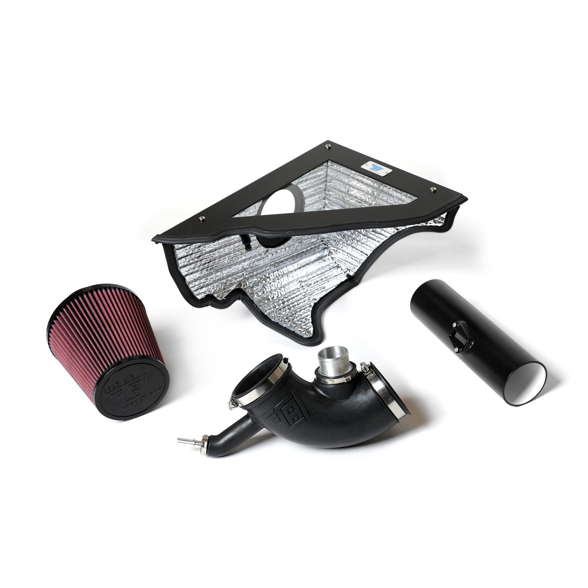 Cold Air Inductions Cold Air Intake, Textured Black (2016-2024 Camaro V6)